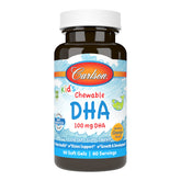 Carlson DHA Enfants bouteille orange, soutien potentiel cerveau et vision