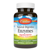 Carlson enzyme digestif – bouteille sur fond clair, soutien digestif naturel