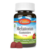 Carlson Gommes Mélatonine 2,5 mg — flacon favorisant un sommeil sain