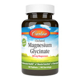 Carlson Magnésium chelate 200 mg – bouteille prête à l'emploi pour un apport quotidien