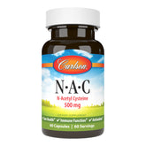 Carlson NAC gélules 500 mg pour une utilisation quotidienne pratique.