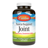 Carlson Nutra-Support: Bouteille de comprimés, soutien potentiel des articulations et mobilité.