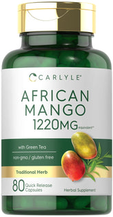 Carlyle African Mango: bouteille de 80 gélules, format pratique pour le quotidien