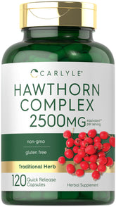 Capsules Carlyle Aubépine Complexes : soutien quotidien et bien-être général possible.