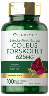 Capsules Carlyle Coleus Forskohlii dans la boîte prête à l'utilisation