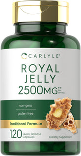 Carlyle Gelée Royale - bouteille, ingestion quotidienne pratique.