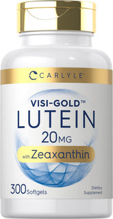 Carlyle Lutéine et Zéaxanthine en bouteille, soutien visuel potentiel.