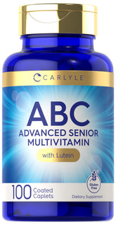 Carlyle Multivitamine 60+ bouteille: soutien nutritionnel quotidien pour seniors actifs.