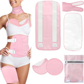 Castor Oil Pack Wrap estomac : soutien doux pour le confort abdominal et détente