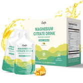 Catfit boisson citrate magnesium en bouteille, potentiel soutien sommeil et récupération.