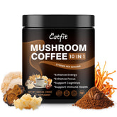 Catfit café champignon poudre — démarrage énergisant et douceur aromatique