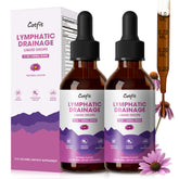 Catfit gouttes drainage lymph bouteille claire, soutien potentiel au systeme lymphatique.