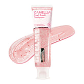 CEELIKE Dentifrice Camellia Fraîcheur, bouteille élégante pour une expérience florale durable