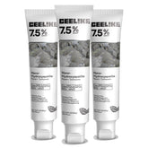 Dentifrice CEELIKE hydroxyapatite 7,5% – texture crèmeuse pour un brossage doux.