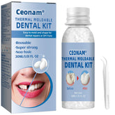 Ceonam kit-reparation-dent-perles-thermoformables : répare temporairement une dent manquante avec confort.