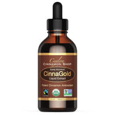 Ceylon Cinnamon Shop CinnaGold extrait liquide dans une bouteille, absorption rapide.