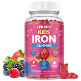 CFILIHTC gommes-fer-enfants-fraise-douces soutiennent énergie et croissance saine des enfants