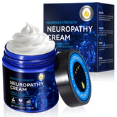 CFXYHNOX Crème Neuropathie, bouteille 120 ml, apaise les pieds fatigués rapidement.