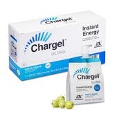 Chargel gel énergie raisin, six poches faciles pour course et entraînement.