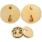 CHIEMOT AM&PM ensemble bois: organisation hebdomadaire pratique.