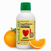 CHILDLIFE ESSENTIALS calcium liquide pour enfants, bouteille pratique et dosage précis.