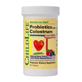 Emballage CHILDLIFE ESSENTIALS ChildBiotics et etiquettes visibles
