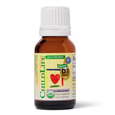 CHILDLIFE Essentials Gouttes D3 pour nourrissons, flacon visible, soutien potentiel des os