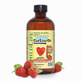 CHILDLIFE ESSENTIALS Huile foie de morue pour enfants — bouteille prête à l'emploi