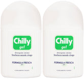 Chilly Gel intime, bouteille 200 ml, fraîcheur durable grâce au menthol naturel.