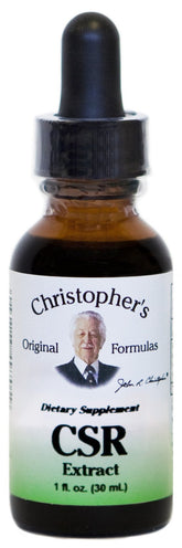 Christopher's Original Formulas CSR Extract — bouteille, utilisation pratique au quotidien