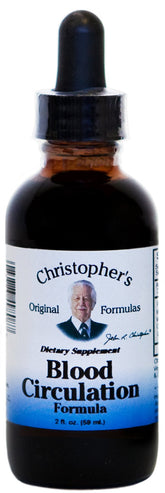 Christopher's Original Formulas Extrait Circulation Sanguine — bouteille prête à l'emploi soutenant le flux sanguin.