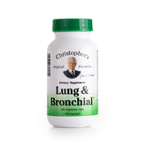 Christopher's Original Formulas, bouteille de capsules, soutien respiratoire naturel potentiel.