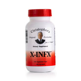 Christopher's X-INFX: bouteille avec étiquette naturelle, soutien immunitaire potentiel