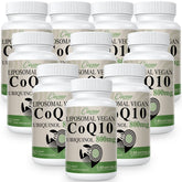 Ciaceae CoQ10 liposomale, bouteille 800 mg, soutien potentiel d'énergie quotidienne.