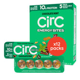CirC Energy Bites menthe-chocolat-pépites : énergie gourmande et rafraîchissante.