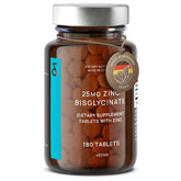 CLAV Zinc Bisglycinate tablettes 25 mg – format pratique à prendre quotidiennement