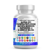 Clean Nutraceuticals Alpha GPC – bouteille pratique pour votre routine quotidienne.