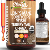 Clean Nutraceuticals gouttes-criniere-de-lion-bouteille: soutien potentiel à la vitalité quotidienne.