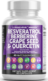 Clean Nutraceuticals résveratrol et berberine en bouteille, présentation polyphénols pour le quotidien.