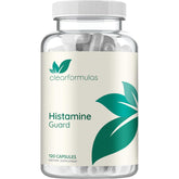 Histamine Guard Clear Formulas, bouteille de 120 capsules prête pour le soutien immunitaire