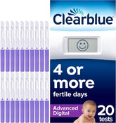Clearblue test ovulation avance affichage smiley lecture rapide