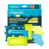 Cliganic pack bandes antimoustiques avec pastilles pour plein air