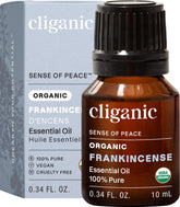 Cliganic huile essentielle d'encens Boswellia Serrata, bouteille 100 ml pour aromathérapie