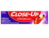 Close Up dentifrice fluoré, gel rouge, sensation de fraîcheur durable.