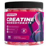 CNDANTING Creatine Gummies – flacon, énergie potentielle avant l'entraînement.