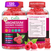 CNFHDI gommes magnésium 600mg, flacon pratique pour l'apport quotidien.