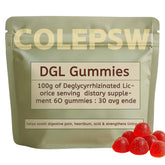 COLEPSW DGL Gomme saveur fruits rouges, plaisir agréable pour le soutien digestif.