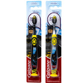 Colgate Batman brosse-dents enfant extra-soft pack-2 pour douceur lors du brossage.