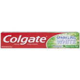 Dentifrice Colgate Blanc Scintillant Menthe en tube pour un sourire éclatant et frais