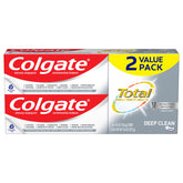 Colgate Total dentifrice tube – sensation de propreté efficace et fraîcheur.